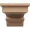 Ekena Millwork 9"W x 18"D x 9"H Wide Highland Rough Cedar Woodgrain TimberThane Corbel, Primed Tan CORUR09X18X09HLDRCPR - alternate 3